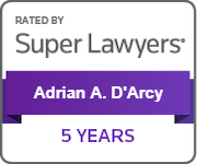 Super Lawyers Milestone Award Badge